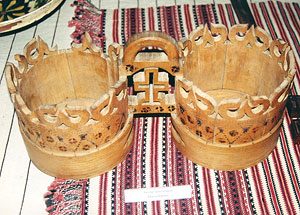 Hutsul wooden paskivnyk