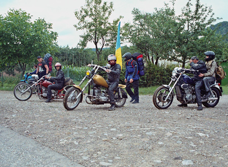 «Carpathian Biker 2004» festival