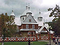 Old wooden hutsul church