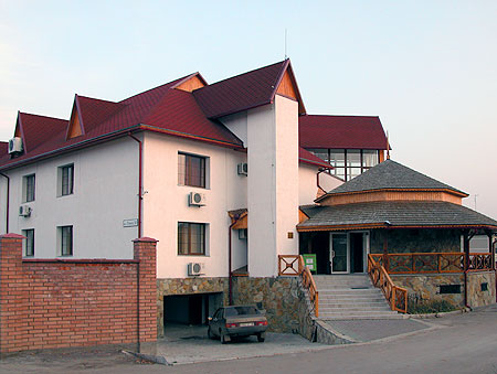 Hotel’s main entrance