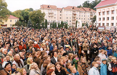 Kosiv festival square