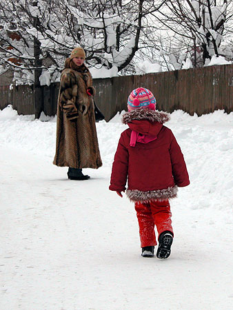 Kosiv in winter