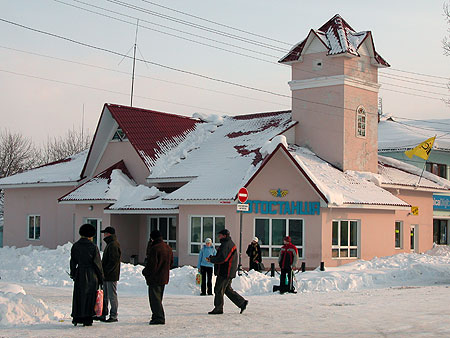 Bus station