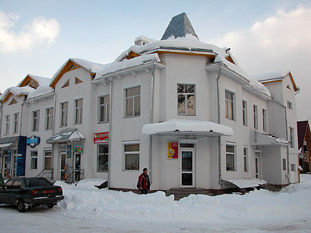 Kosiv in winter