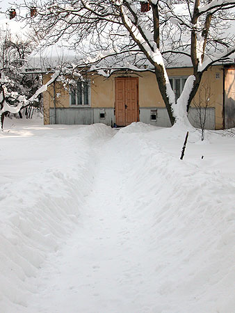 Kosiv in winter