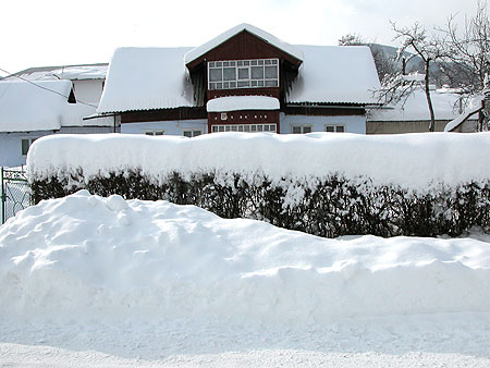 Kosiv in winter