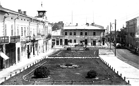 Kosiv’s centre — Rynok square