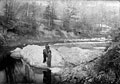 Rocks on the river Rybnytsya