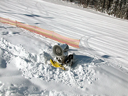 Snow-gun