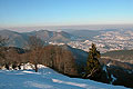 From east to west — fantastic mountains panorama