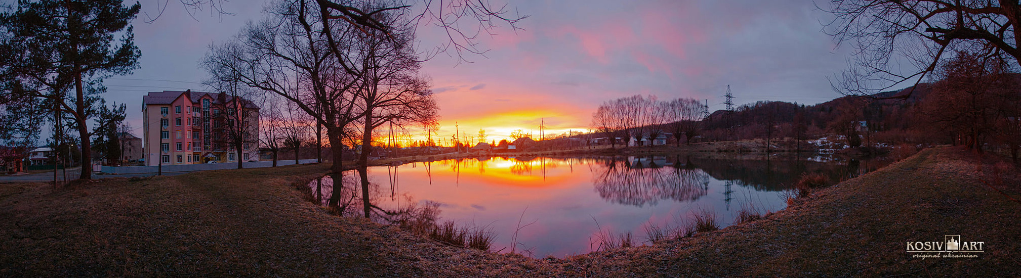 Dawn at the pond