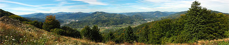 Cheremosh view from Nimchych mountain