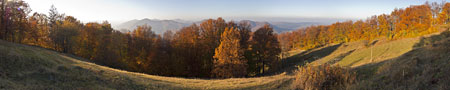 Kosivschyna view from Mykhalkova mountain