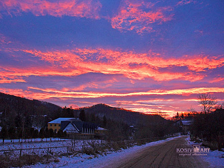 Evening sky