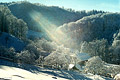 Ukrainian Carpathians, Christmas time at a mountains