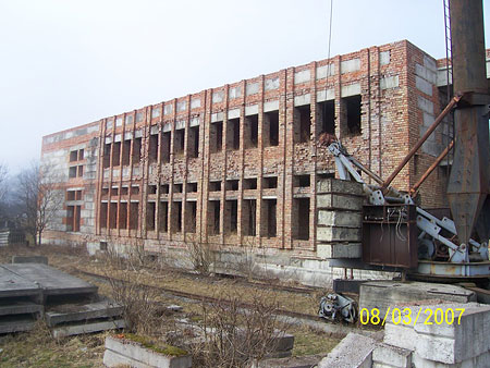 Real estate in Ukraine: unfinished building