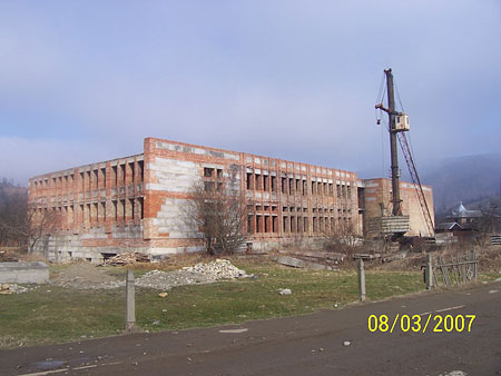 Real estate in Ukraine: unfinished building