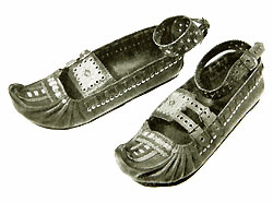 Hutsul postoly (sandals)