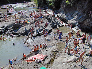 Водоспади в Шешорах